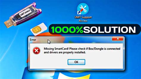 smart card security dongle not found|umt mtk missing smart card.